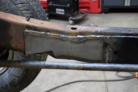 Front Frame Repair Kit For 94-04 Chevy S10/GMC Sonoma Passenger Side Rust Buster Frameworks