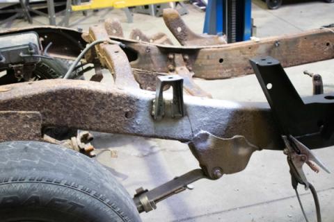 Bed Mount For 94-04 Chevy S10/GMC Sonoma Rust Buster Frameworks