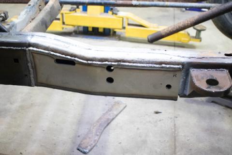 Center Forward Frame Repair Kit For 94-04 Chevy S10 and GMC Sonoma Passenger Side Rust Buster Frameworks
