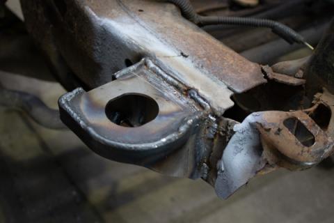 Core Support Mount For 94-04 Chevy S10 and GMC Sonoma Driver Side Rust Buster Frameworks