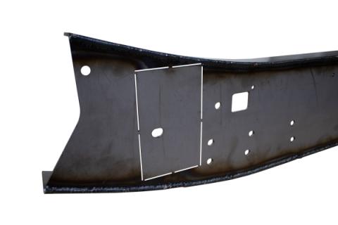 Mid Frame Repair Kit Passenger Side For 2001-2010 GM Pickups Rust Buster