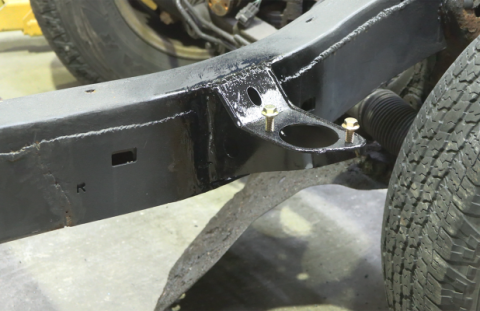 Front Frame Body Mount Bracket Passenger Side For 1996-2002 Toyota 4 Runner Rust Buster Frameworks