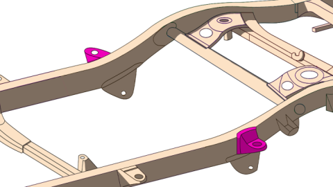Mid Rear Frame Body Mount Passenger Side For 1996-2002 Toyota 4Runner Rust Buster Frameworks