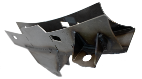 Mid-Rear Frame Repair Kit With C/A Mount Passenger Side For 1996-2002 Toyota 4Runner Rust Buster Frameworks