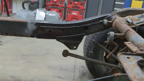 Mid-Rear Frame Repair Kit With C/A Mount Passenger Side For 1996-2002 Toyota 4Runner Rust Buster Frameworks
