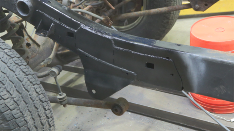 Mid-Rear Frame Repair Kit With C/A Mount Passenger Side For 1996-2002 Toyota 4Runner Rust Buster Frameworks