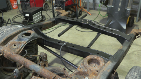 Track Bar Crossmember For 1996-2002 Toyota 4Runner Rust Buster Frameworks