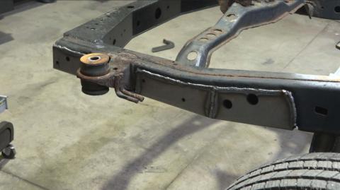 Rear Frame Repair Kit For 03-09 Toyota 4Runner Driver Side Rust Buster Frameworks