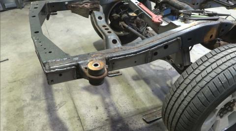 Rear Frame Repair Kit For 03-09 Toyota 4Runner Driver Side Rust Buster Frameworks