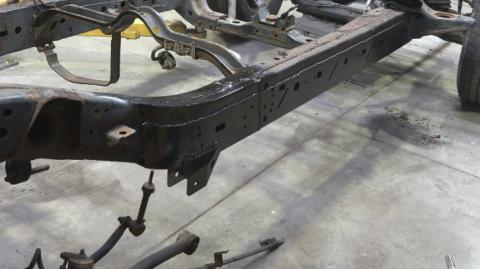 Mid Frame Repair Kit For 4Runner and FJ Cruiser Driver Side Rust Buster Frameworks