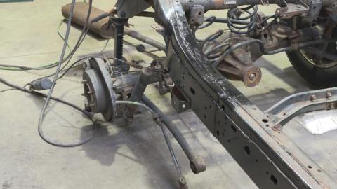 Mid Frame Repair Kit For 4Runner and FJ Cruiser Passenger Side Rust Buster Frameworks