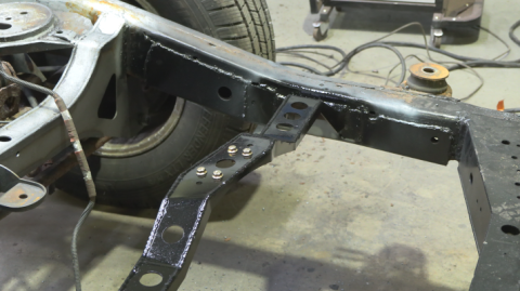 Spare Tire Crossmember For 03-09 Toyota 4Runner Rust Buster Frameworks
