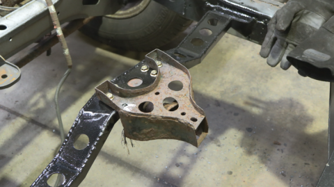 Spare Tire Crossmember For 03-09 Toyota 4Runner Rust Buster Frameworks