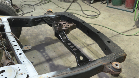 Spare Tire Crossmember For 03-09 Toyota 4Runner Rust Buster Frameworks