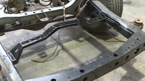 Spare Tire Crossmember For 03-09 Toyota 4Runner Rust Buster Frameworks