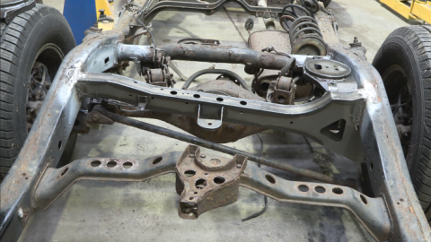 Rear Track Bar Crossmember For 4Runner and FJ Cruiser Rust Buster Frameworks