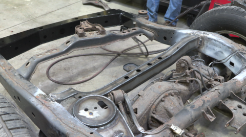 Rear Track Bar Crossmember For 4Runner and FJ Cruiser Rust Buster Frameworks