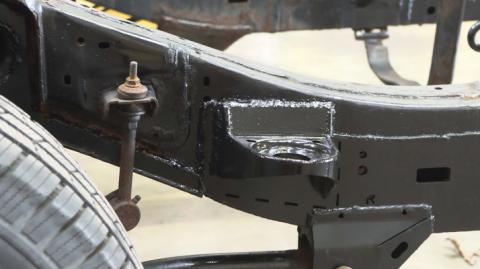 Middle Body Frame Mount For 4Runner and FJ Cruiser Rust Buster Frameworks