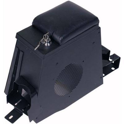 Series II Center Console - 01-06 Wrangler TJ w/ Factory Console w/ Factory Subwoofer Rear Half Black Tuffy Security Products