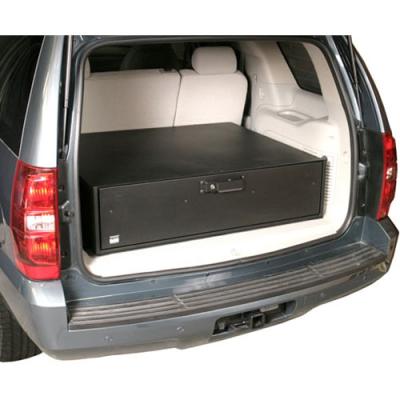 Tactical Gear SUV Security Drawer Universal Large Black Tuffy Security Products