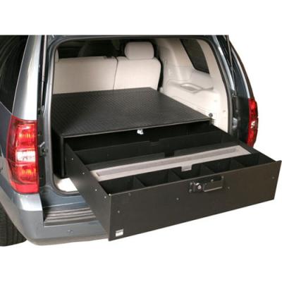 Tactical Gear SUV Security Drawer Universal Large Black Tuffy Security Products