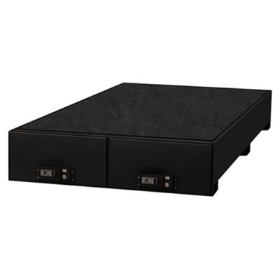 Truck Bed Security Drawer Universal Long Bed 8 ft. 10 Inch Tall Black Tuffy Security Products
