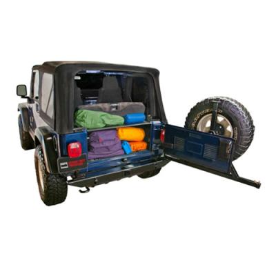 Standard Cargo Enclosure - 97-06 Wrangler TJ Black Tuffy Security Products