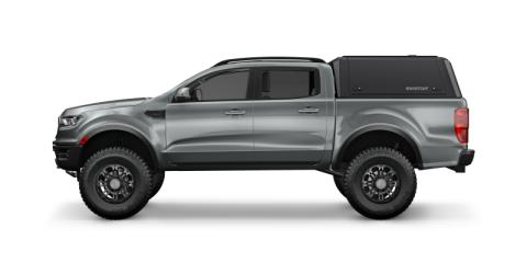 Ranger Truck Bed SmartCapEVOa  Adventure Matte Black 19-23 Ford Ranger 5 Foot Short Bed SmartCap