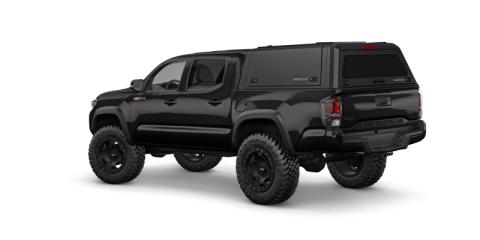 Tacoma Truck Bed Cap SmartCapEVOa Adventure Matte Black For 16-23 Toyota Tacoma 5 Foot Short Bed SmartCap