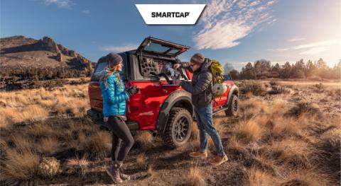 Tacoma Truck Bed Cap SmartCapEVOa Adventure Matte Black For 24-Present Toyota Tacoma 5 Foot Short Bed RSI SmartCap
