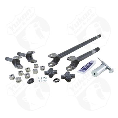 Yukon Axle Kit 4340 Chrome-Moly Replacement For 07-17 Dana 30 Front Non-Rubicon JK W/Superjoints Yukon Gear &amp; Axle