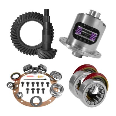 8.5 inch GM 4.56 Rear Ring and Pinion Install Kit 30 Spline Positraction Axle Bearings and Seals Yukon Gear &amp; Axle