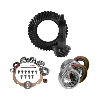 8.8 inch Ford 4.56 Rear Ring and Pinion Install Kit 2.99 inch OD Axle Bearings and Seals Yukon Gear & Axle