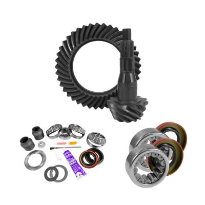 9.75 inch Ford 3.73 Rear Ring and Pinion Install Kit 2.99 inch OD Axle Bearings and Seals Yukon Gear & Axle