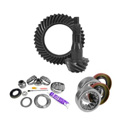 9.75 inch Ford 4.11 Rear Ring and Pinion Install Kit Axle Bearings and Seal Yukon Gear &amp; Axle