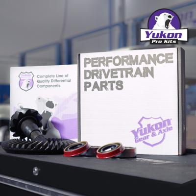 9.75 inch Ford 4.11 Rear Ring and Pinion Install Kit Axle Bearings and Seal Yukon Gear &amp; Axle