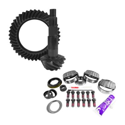 11.5 inch AAM 4.56 Rear Ring and Pinion Install Kit 4.125 inch OD Pinion Bearing Yukon Gear & Axle