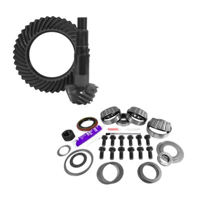 11.25 inch Dana 80 3.54 Rear Ring and Pinion Install Kit 4.125 inch OD Head Bearing Yukon Gear & Axle