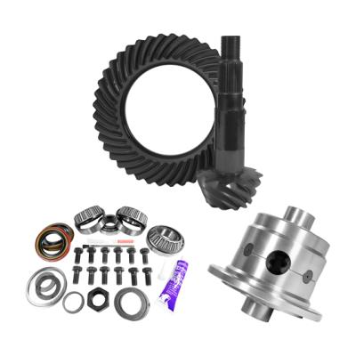 11.25 inch Dana 80 3.73 Rear Ring and Pinion Install Kit 35 Spline Positraction 4.375 inch BRG Yukon Gear &amp; Axle