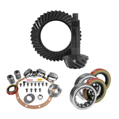 8.875 inch GM 12T 4.11 Rear Ring and Pinion Install Kit Axle Bearings and Seals Yukon Gear &amp; Axle
