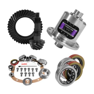 7.5 inch GM 4.11 Rear Ring and Pinion Install Kit 26 Spline Positraction 2.25 inch Axle Bearings Yukon Gear & Axle