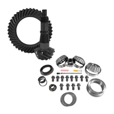 9.5 inch GM 3.73 Rear Ring and Pinion Install Kit Axle Bearings and Seals Yukon Gear &amp; Axle