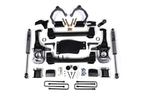 19-24 Silverado/Sierra 1500 4 Inch Lift Kit With Fox Adventure Shocks Zone Offroad