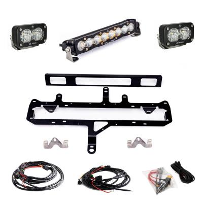 S8 10-inch/S2 Pro Grille Light Kit 2024-On Toyota Tacoma TRD Pro Clear Baja Designs