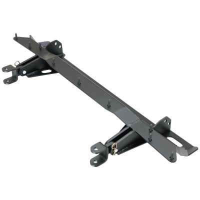 Tow Bar Mounting Kit 18-Up Wrangler JL 20-Up Gladiator w/ Steel Bumper Bolt-On Includes Mounting Plate Tow Bar Attaching Forks Hardware For Use w/ CE-9033F RockJock 4x4