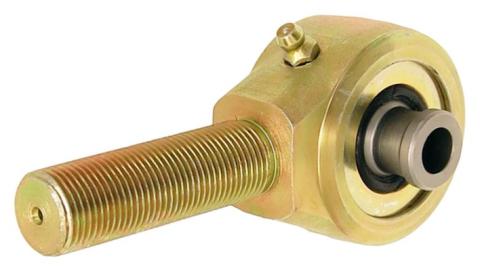 Narrow Forged Johnny Joint 2 Inch 2 Inch X 0.500 Inch Ball 3/4 Inch-16 Left Hand Threaded Shank Externally Greased Each RockJock 4x4
