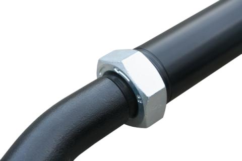 Currectlync Modular Extreme Duty Steering System 07-18 Wrangler JK Bolt-On 1 5/8 Inch Diameter Tie Rod/Drag Link HD Steering Stabilizer Shock Mounting Kit RockJock 4x4