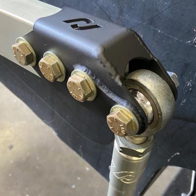 Antirock Double Sheer End Link Bracket Kit for PreRunner Arms Chromoly w/ Hardware RockJock 4X4