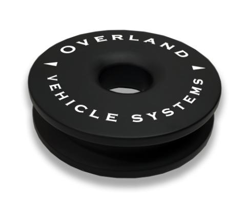 Soft Shackle Recovery Ring Combo Pack - 45,000 lb - Black Overland Vehicle Systems