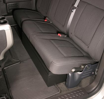 Rear Underseat Lockbox - 09-14 F-150 w/ Extended Cab Black Tuffy Security Products